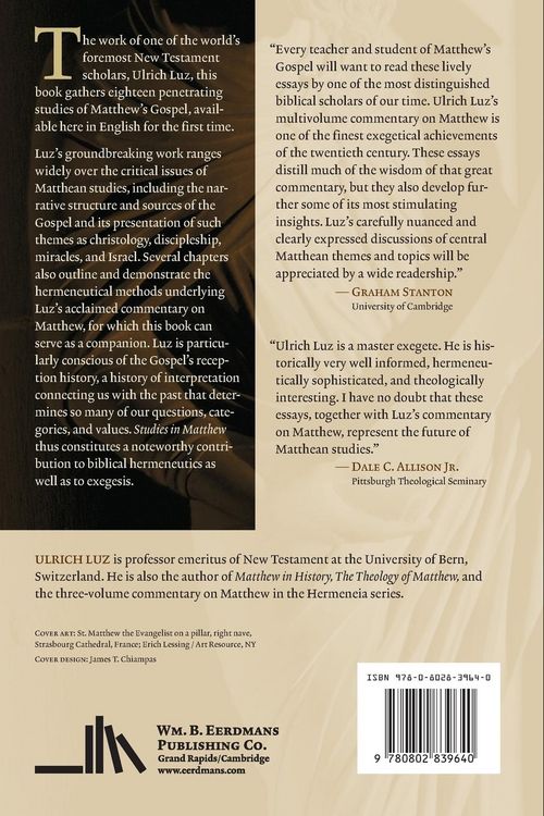 Produktbild: Studies in Matthew