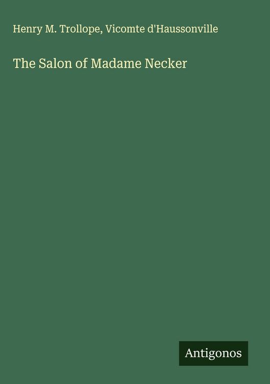 Produktbild: The Salon of Madame Necker