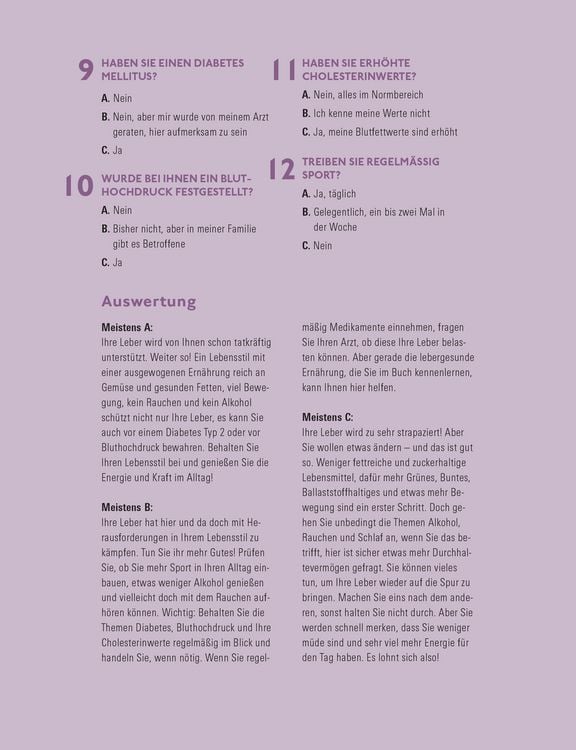 Produktbild: Die richtige Ern&auml;hrung bei Fettleber
