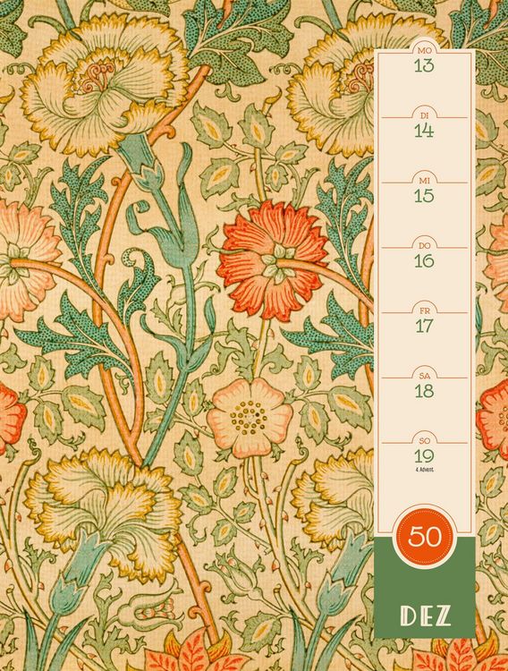 Produktbild: Patterns Wochenplaner Kalender 2027