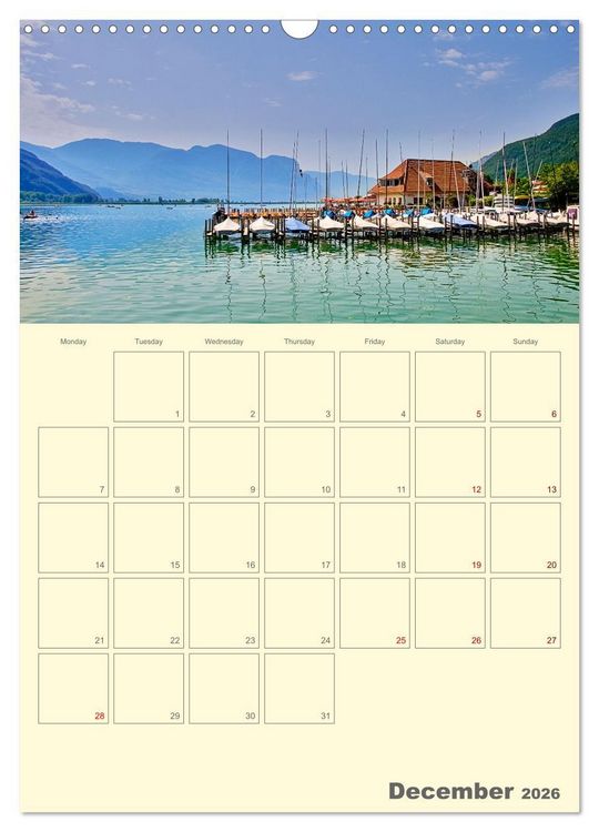 Produktbild: Romantic Northern Italy (Wall Calendar 2026 DIN A3 portrait), CALVENDO 12 Month Wall Calendar