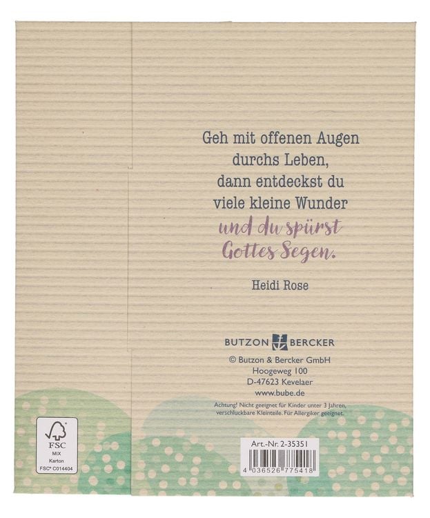 Produktbild: Textil-Armband - Unter Gottes Segen