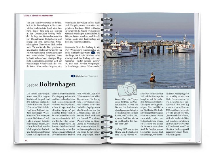 Produktbild: KOMPASS Radreisef&uuml;hrer Ostseek&uuml;stenradweg Mecklenburg-Vorpommern
