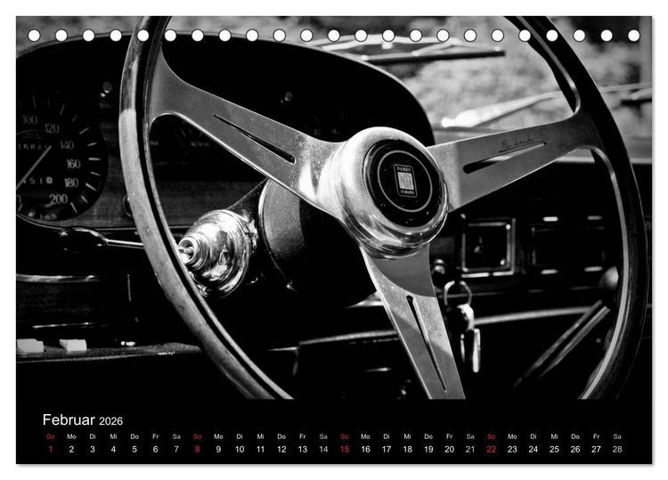 Produktbild: Lancia Flavia (Tischkalender 2026 DIN A5 quer), CALVENDO Monatskalender
