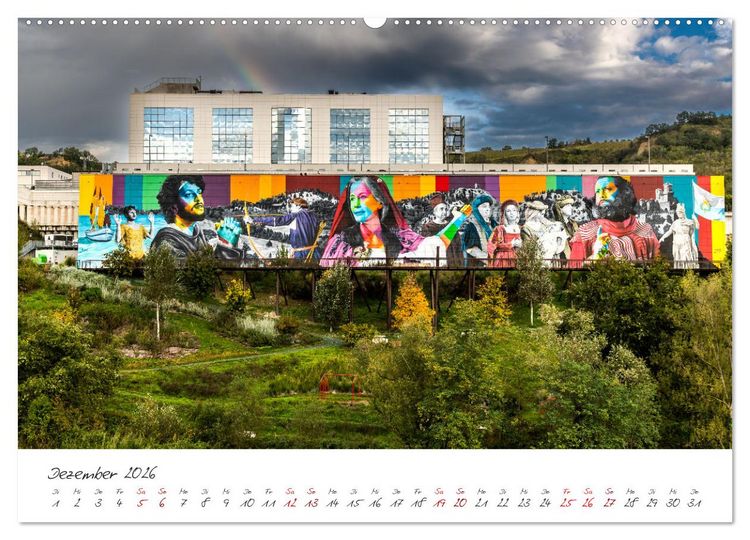 Produktbild: W&auml;nde sprechen B&auml;nde (Wandkalender 2026 DIN A2 quer), CALVENDO Monatskalender