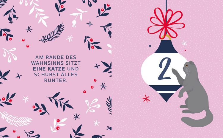 Produktbild: Mein Adventskalender-Buch: Fr&ouml;hliche Miaunachten