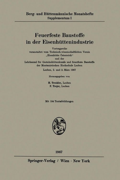Produktbild: Feuerfeste Baustoffe in der Eisenh&uuml;ttenindustrie