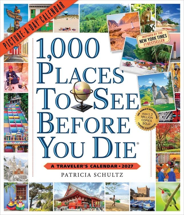 Produktbild: 1,000 Places to See Before You Die Picture-A-Day&reg; Wall Calendar 2027