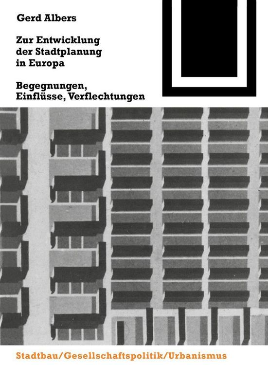 Produktbild: Zur Entwicklung der Stadtplanung in Europa