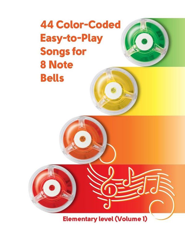 Produktbild: 44 Color-Coded Easy-to-Play Songs for 8 Note Bell Set