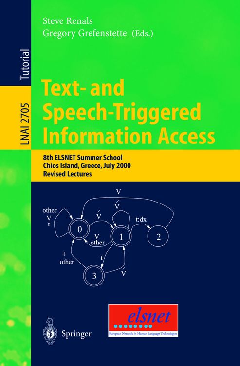 Produktbild: Text- and Speech-Triggered Information Access