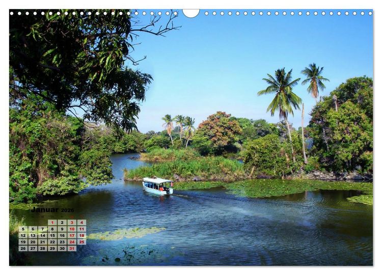 Produktbild: Nicaraguas faszinierende Flora & Fauna (Wandkalender 2026 DIN A3 quer), CALVENDO Monatskalender