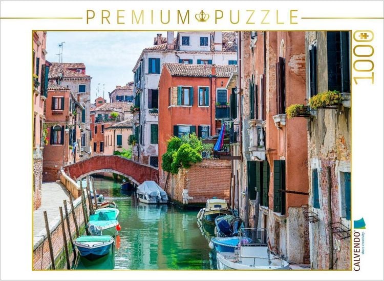 Produktbild: CALVENDO Puzzle Venedig - Fondamenta Sant'Andrea | 1000 Teile Lege-Gr&ouml;&szlig;e 64x48cm Foto-Puzzle f&uuml;r gl&uuml;ckliche Stunden