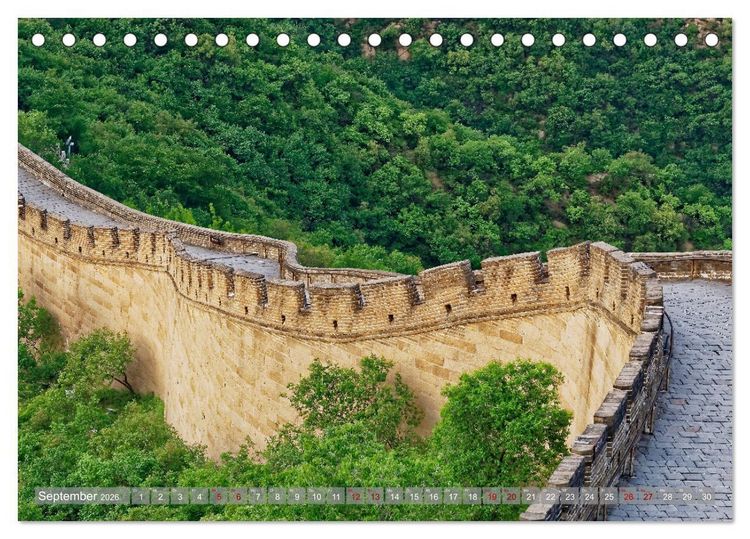 Produktbild: neunziggrad I photoart: china (Tischkalender 2026 DIN A5 quer), CALVENDO Monatskalender