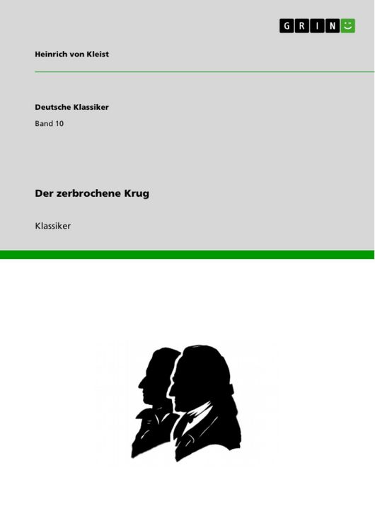 Produktbild: Der zerbrochene Krug