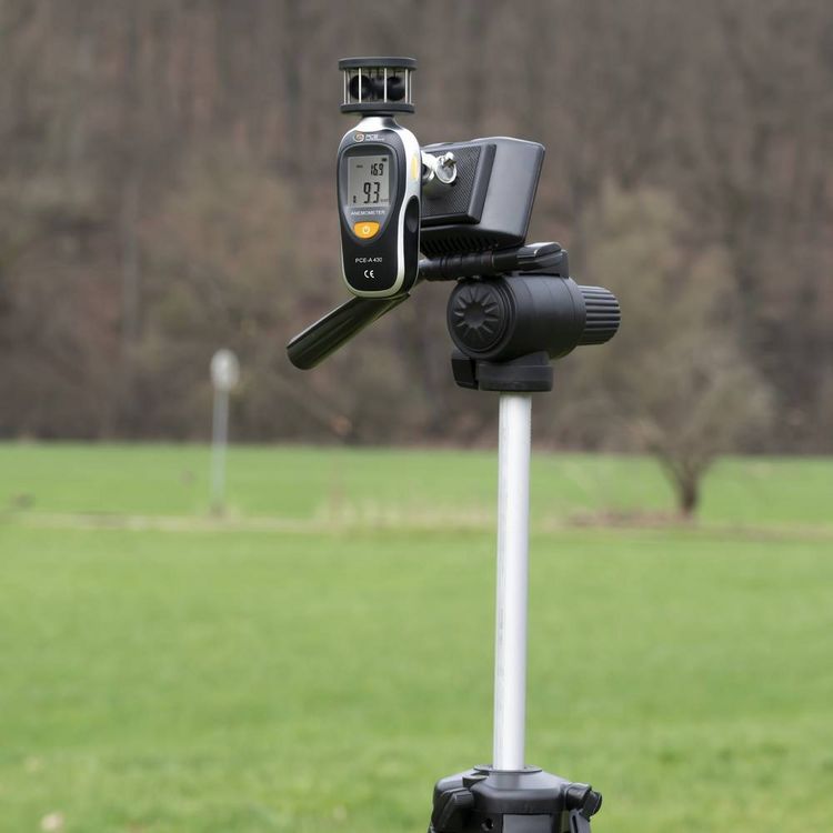 Produktbild: PCE Instruments PCE-A 430 Anemometer 2.5 bis 105 km/h mit Temperaturmessfunktion