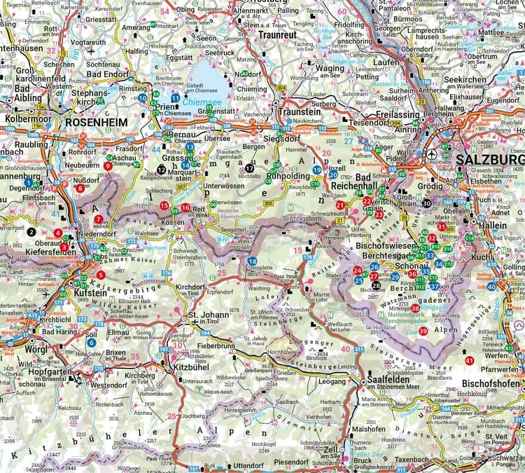 Produktbild: ROTHER Wanderbuch ErlebnisWandern mit Kindern Chiemgau &ndash; Berchtesgaden