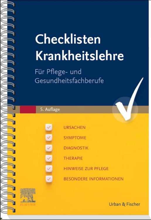 Produktbild: Checklisten Krankheitslehre