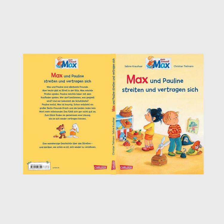 Produktbild: Max-Bilderb&uuml;cher: Max und Pauline streiten und vertragen sich