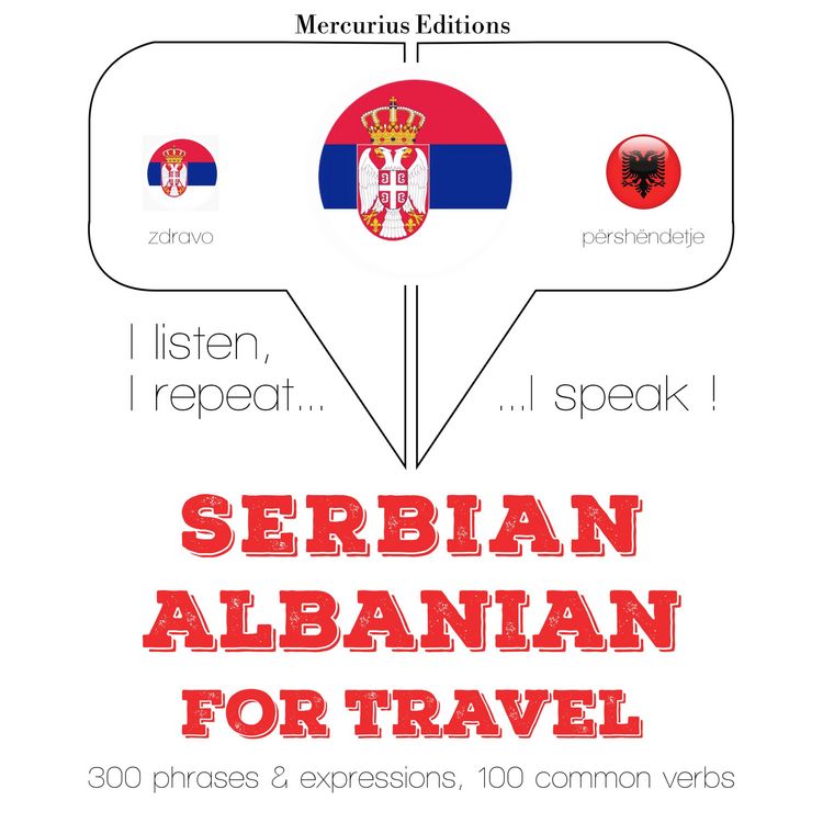 Produktbild: Travel words and phrases in Albanian