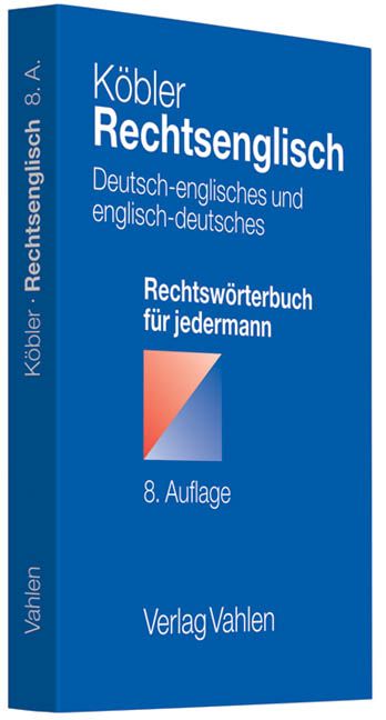 Produktbild: Rechtsenglisch