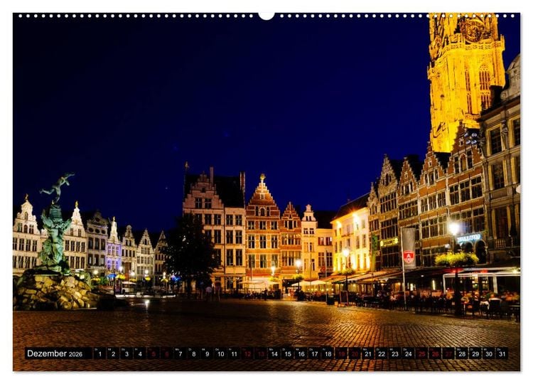 Produktbild: Belgien - traumhaft sch&ouml;n! (Wandkalender 2026 DIN A2 quer), CALVENDO Monatskalender