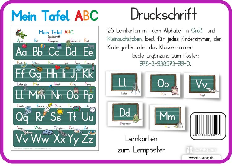 Produktbild: Mein Tafel ABC in Druckschrift