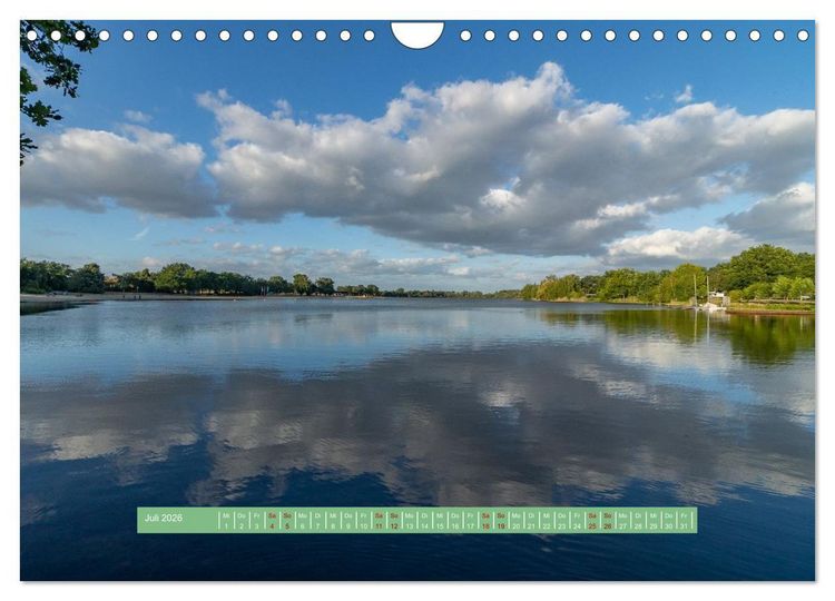 Produktbild: Wolfsburgs sch&ouml;nste Ecken (Wandkalender 2026 DIN A4 quer), CALVENDO Monatskalender