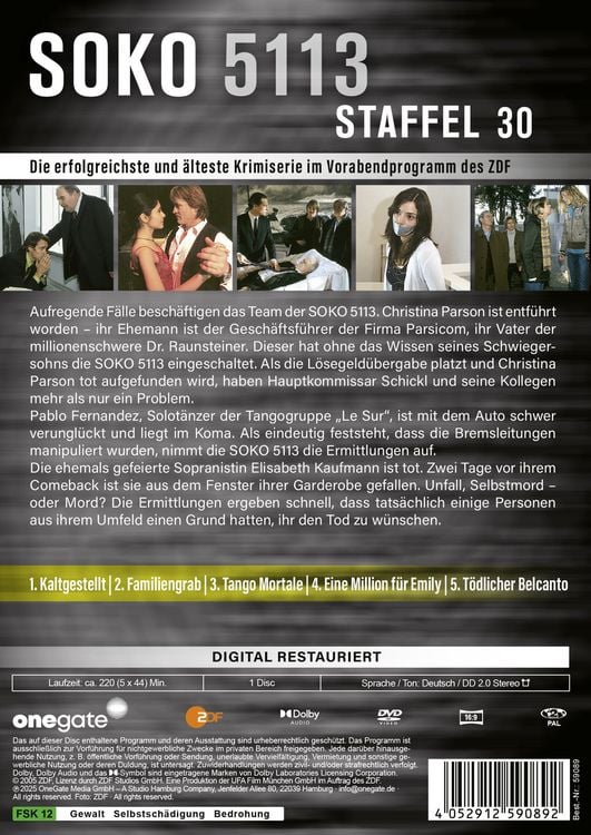 Produktbild: Soko 5113 - Staffel 30