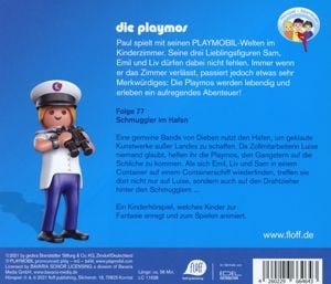 Produktbild: Die Playmos - Das Original Playmobil H&ouml;rspiel, Folge 77: Schmuggler im Hafen