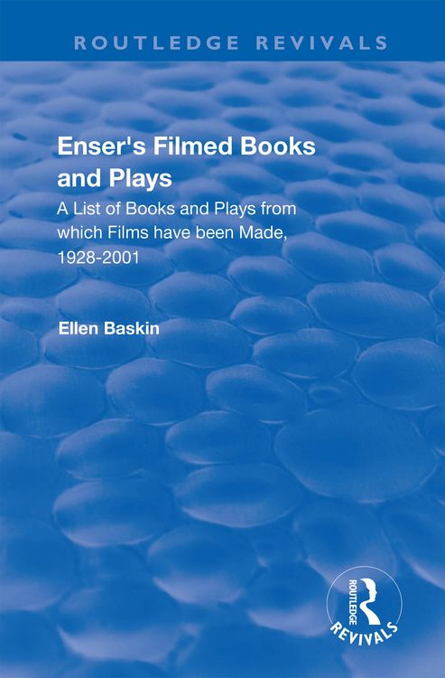 Produktbild: Enser's Filmed Books and Plays