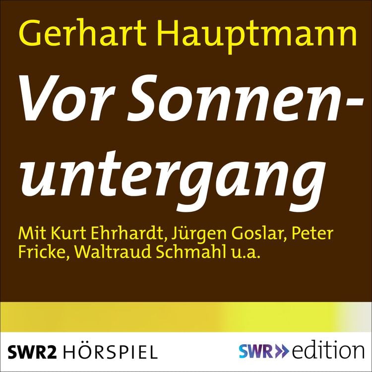 Produktbild: Vor Sonnenuntergang