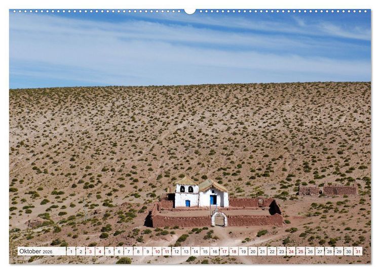 Produktbild: Magie dieses S&uuml;damerikanischen Landes, Chile (Wandkalender 2026 DIN A2 quer), CALVENDO Monatskalender