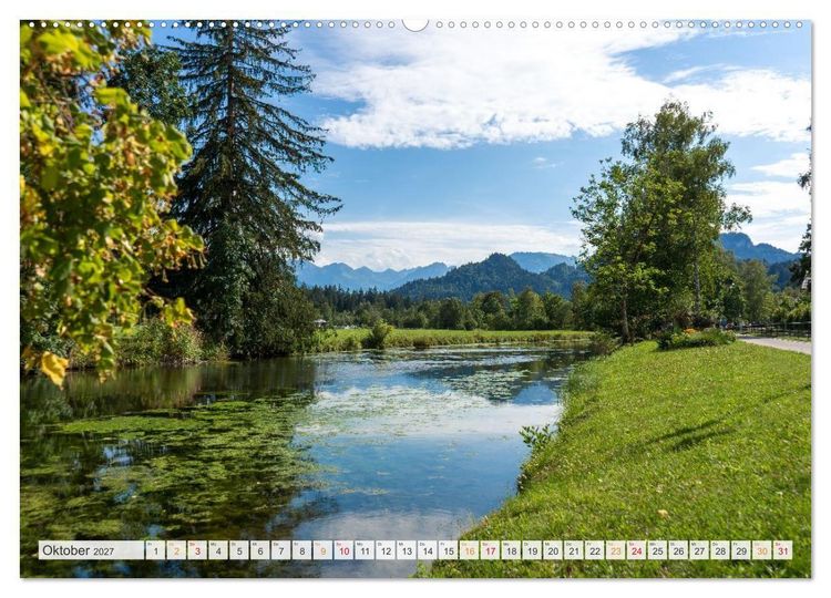 Produktbild: Ein Spaziergang durch Fischen im Allg&auml;u (Wandkalender 2027 DIN A2 quer), CALVENDO Monatskalender