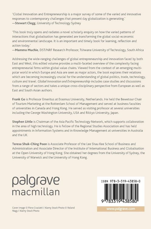 Produktbild: Global Innovation and Entrepreneurship