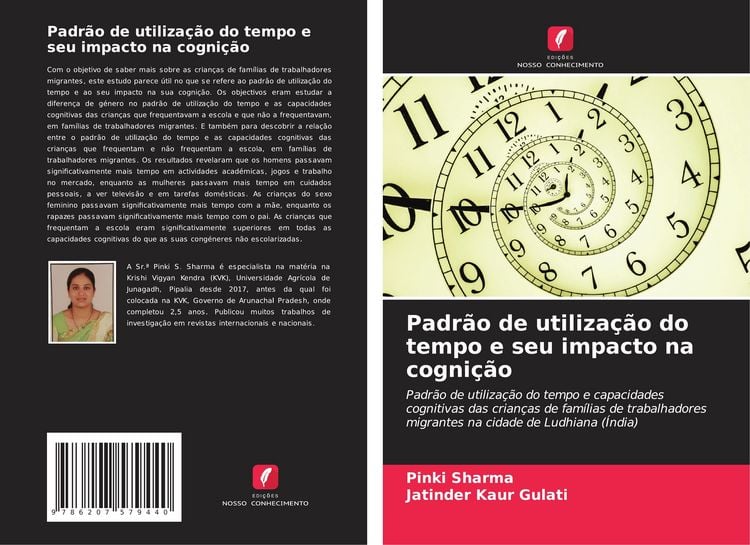 Produktbild: Padr&atilde;o de utiliza&ccedil;&atilde;o do tempo e seu impacto na cogni&ccedil;&atilde;o