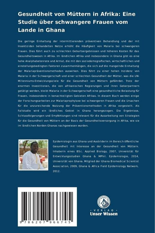 Produktbild: Gesundheit von M&uuml;ttern in Afrika: Eine Studie &uuml;ber schwangere Frauen vom Lande in Ghana