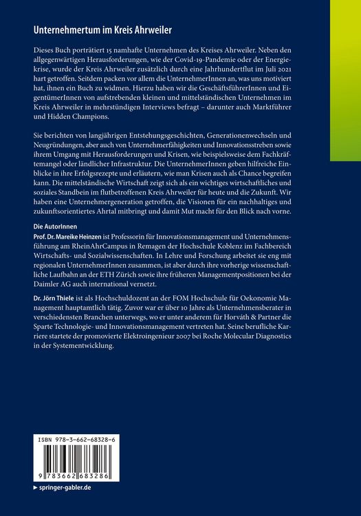 Produktbild: Unternehmertum im Kreis Ahrweiler