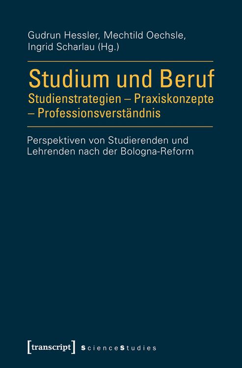 Produktbild: Studium und Beruf: Studienstrategien &ndash; Praxiskonzepte &ndash; Professionsverst&auml;ndnis