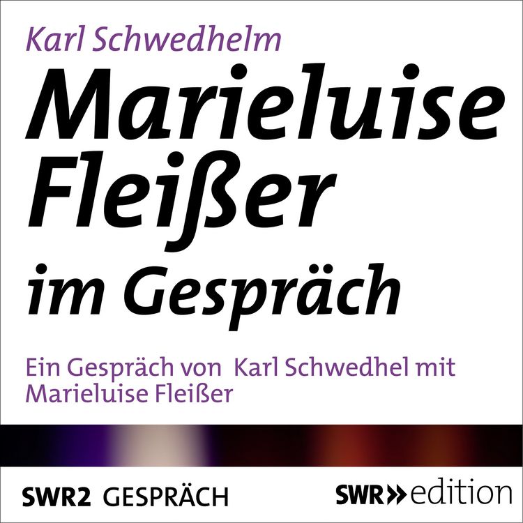 Produktbild: Marieluise Flei&szlig;er im Gespr&auml;ch