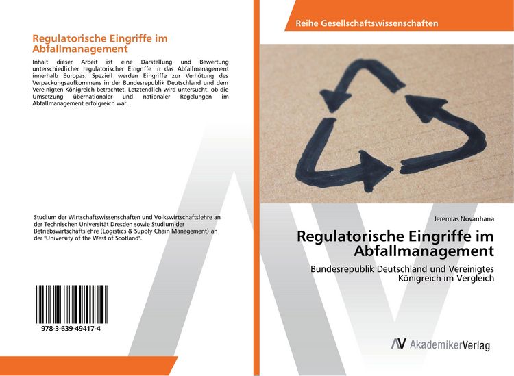 Produktbild: Regulatorische Eingriffe im Abfallmanagement