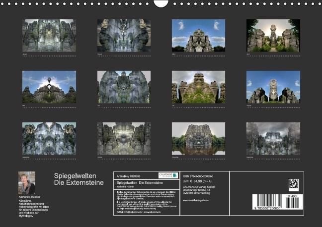 Produktbild: Spiegelwelten - die Externsteine (Wandkalender immerw&auml;hrend DIN A3 quer)