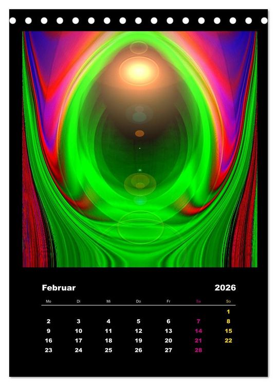 Produktbild: Licht-Portale (Tischkalender 2026 DIN A5 hoch), CALVENDO Monatskalender