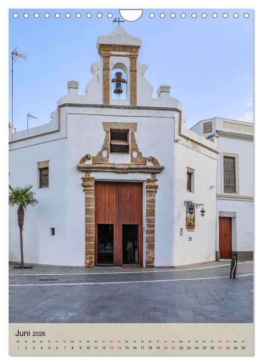 Produktbild: Rota &ndash; Andalusiens Schatz am Atlantik (Wandkalender 2026 DIN A4 hoch), CALVENDO Monatskalender