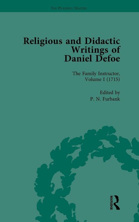 Produktbild: Religious and Didactic Writings of Daniel Defoe, Part I Vol 1