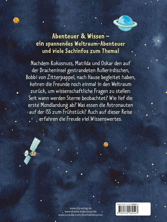 Produktbild: Der kleine Drache Kokosnuss &ndash; Abenteuer & Wissen &ndash; Weltraum
