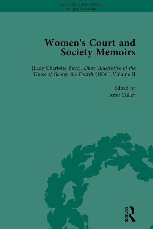 Produktbild: Women's Court and Society Memoirs, Part I Vol 2