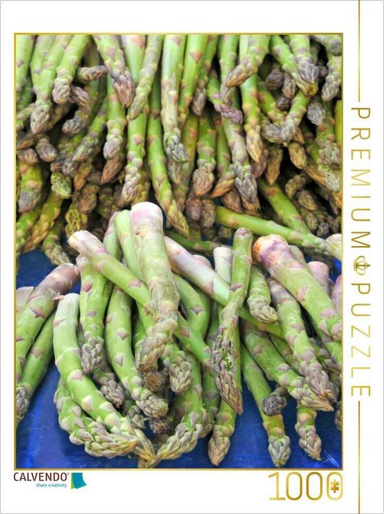 Produktbild: CALVENDO Puzzle Spargel | 1000 Teile Lege-Gr&ouml;&szlig;e 64x48cm Foto-Puzzle f&uuml;r gl&uuml;ckliche Stunden