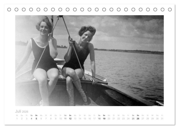 Produktbild: Unter Segeln und auf See (Tischkalender 2026 DIN A5 quer), CALVENDO Monatskalender