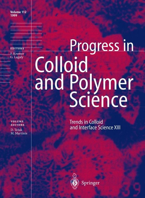 Produktbild: Trends in Colloid and Interface Science XIII